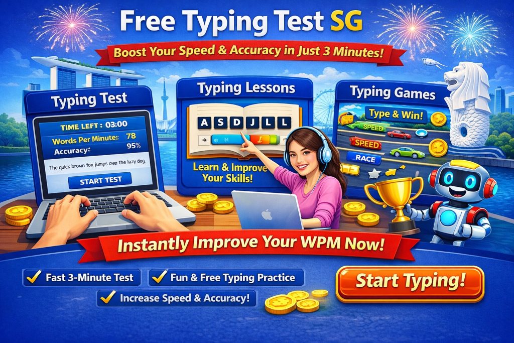 Free typing test SG