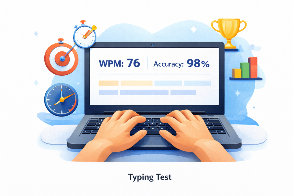 Typing speed test